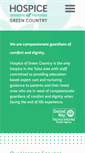 Mobile Screenshot of hospiceofgreencountry.org